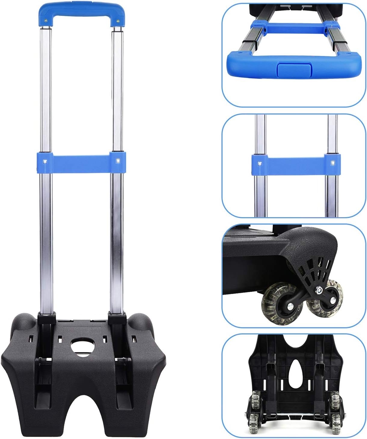 Fanspack Rugzak, trolley, kindertrolley, rugzak voor jongens, schooltas, trolley, schooltrolley, rugzak met wielen, 6 wielen