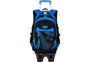 Kinderrolrugzak 6 Wielen - 2-in-1 Rugzak & Trolley (34% Korting)