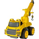 BIG 800055816 - Speelgoedkraan, Loopauto, tilt tot 350 gram, 360 graden kraan, 3 tot 7 jaar