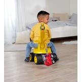 BIG 800055816 - Speelgoedkraan, Loopauto, tilt tot 350 gram, 360 graden kraan, 3 tot 7 jaar