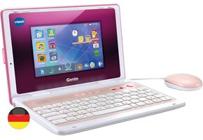Roze VTech Leerlaptop XL: 40 Spelletjes, 7" LCD & Internet
