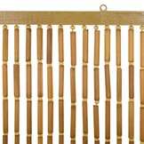 vidaXL Insect Deurgordijn Meerkleurig 100 x 200 cm Bamboe