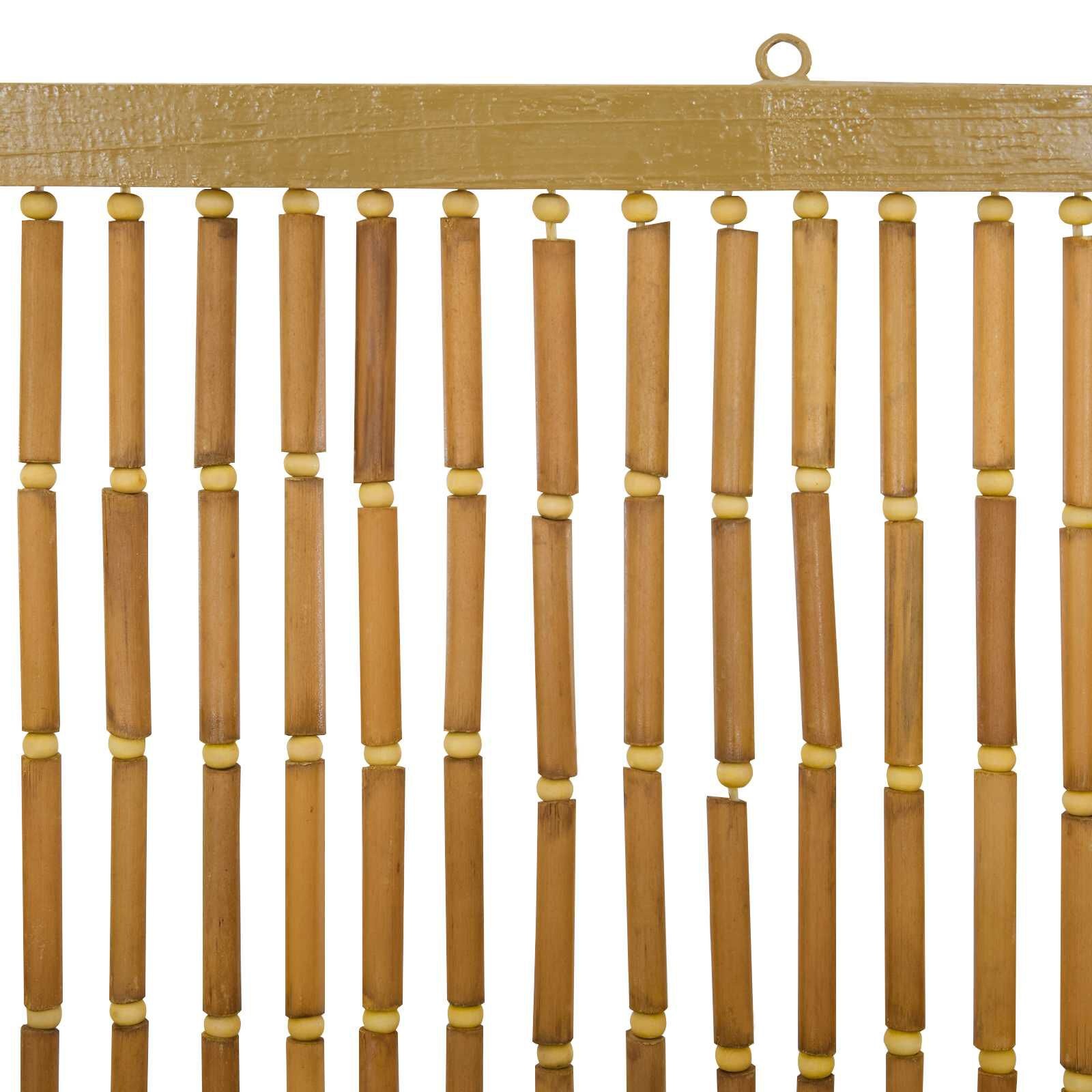 vidaXL Insect Deurgordijn Meerkleurig 100 x 200 cm Bamboe