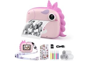 Kindercamera Direct Print Roze - 46% Korting