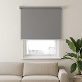 vidaXL Buitenrolgordijn UV-bescherming Lichtgrijs 100 x 230 cm (B x H)