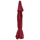 VidaXL Vervangingsdoek Parasol 515 cm Bordeauxrood - 56% Korting