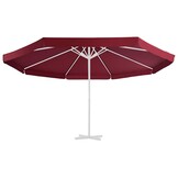 vidaXL Vervangingsdoek voor parasol 515 cm bordeauxrood