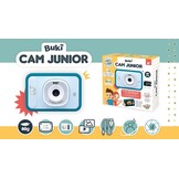 Kindercamera 40 MP & video 1080p – licht 80 g, display 6 cm, zoom X8, filters – zonder games, siliconen beschermhoes, 16 GB SD-kaart, USB-C – vanaf 4 jaar