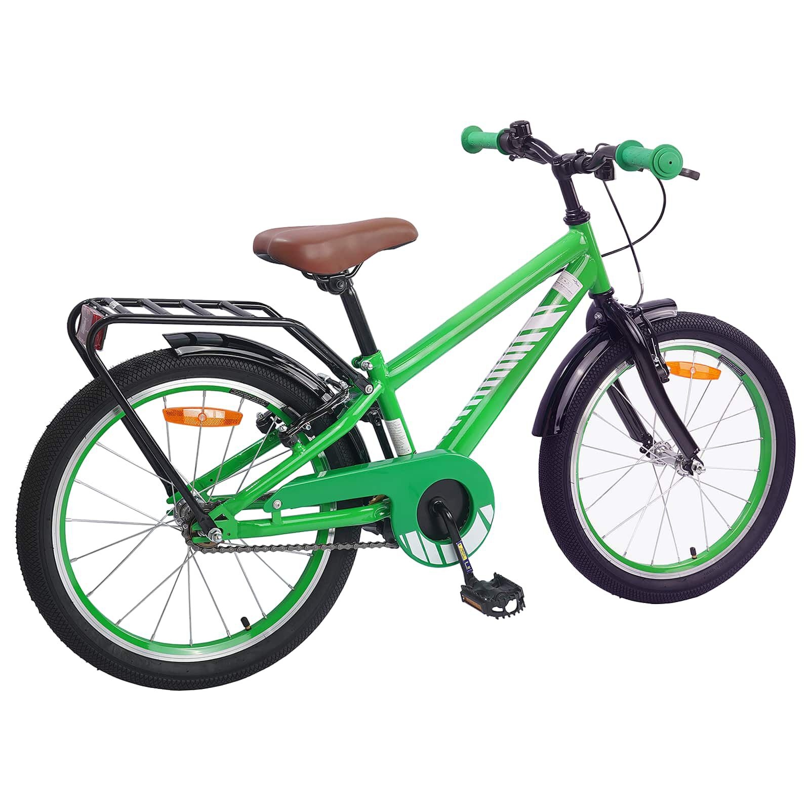 vidaXL Kinderfiets 20 Inch voor 6-11 jaar oud Groen