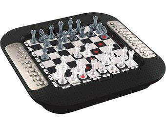 Lexibook Chessman FX Elektronisch Schaakspel 31 x 31 cm - Zwart