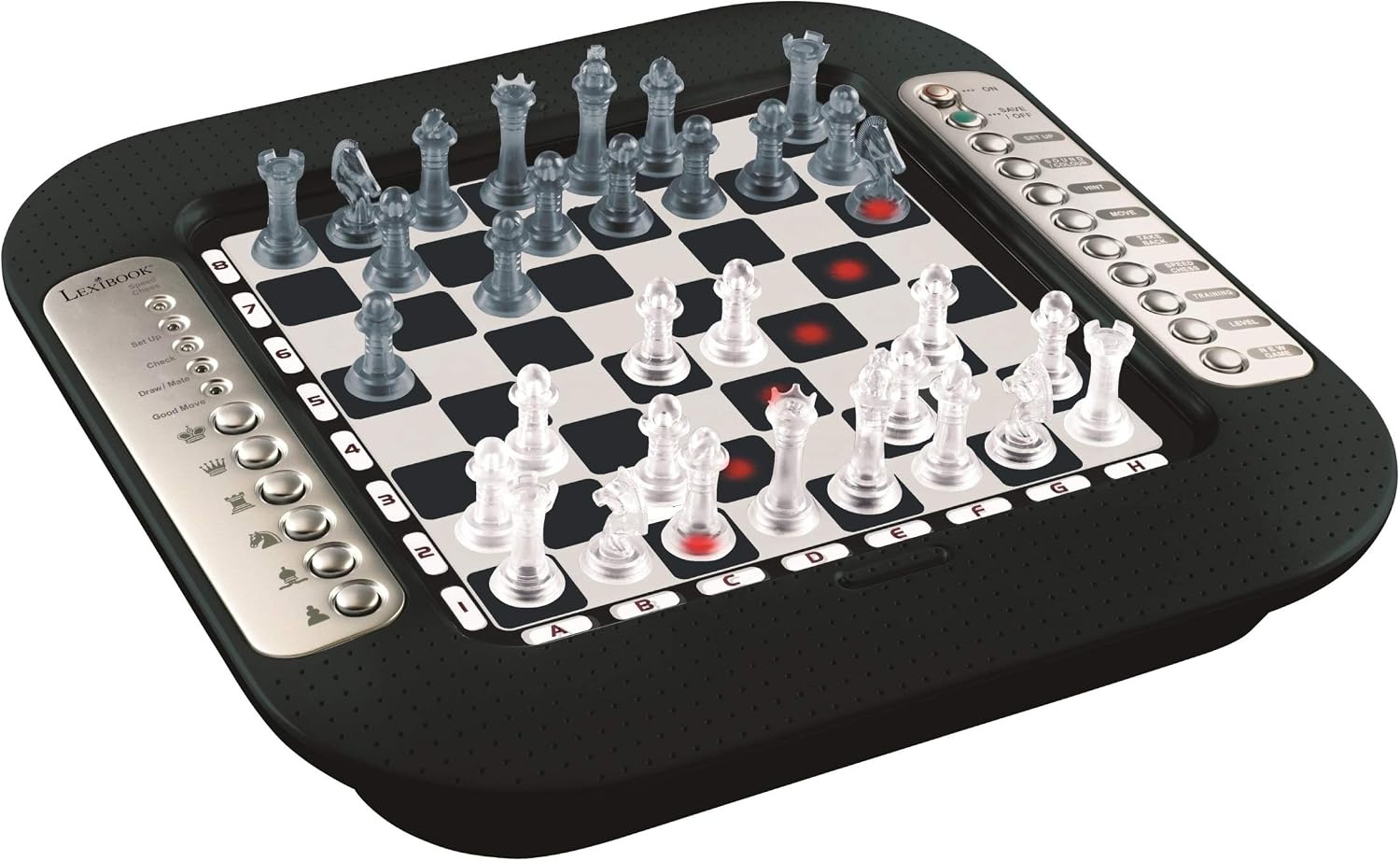 Lexibook Chessman FX Elektronisch Schaakspel 31 x 31 cm - Zwart