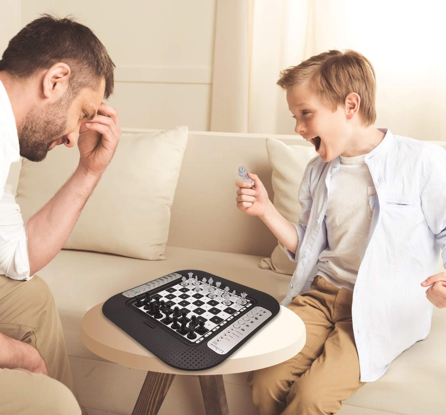 Lexibook Chessman FX Elektronisch Schaakspel 31 x 31 cm - Zwart