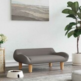 vidaXL Hondenmand Taupe 70x40x24 cm - 36% Korting!