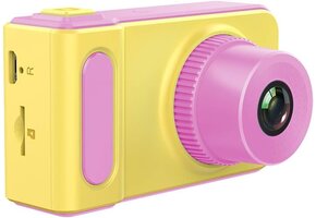 Digitale Kinder Camera (Roze/Geel) - 5MP Foto, 1080p Video, 16GB