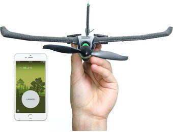 TobyRich SmartPlane Pro Stuntvliegtuig - Appgestuurd - Zwart/Groen - 33 x 30 x 8 cm