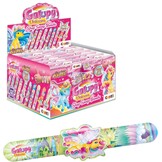 Craze Slap Snap Band, verzamelarmband voor kinderen, met Galupy eenhoorn-designs, 12 modellen om te verzamelen, 16 cm, Siliconen, Geen edelsteen