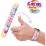 Craze Slap Snap Band, verzamelarmband voor kinderen, met Galupy eenhoorn-designs, 12 modellen om te verzamelen, 16 cm, Siliconen, Geen edelsteen