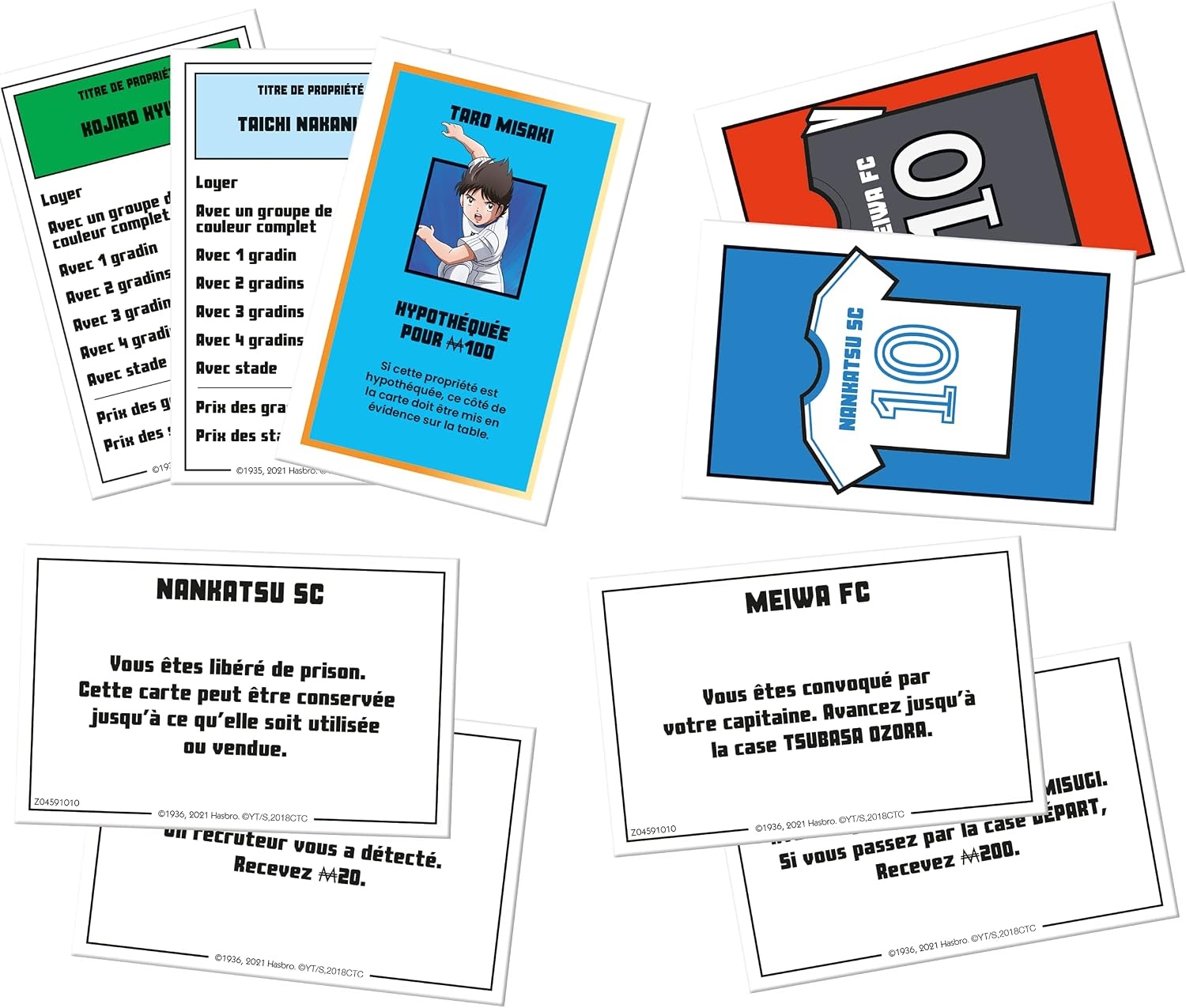 Winning Moves - Monopoly Captain Tsubasa Olive en Tom, 0288, Franstalig