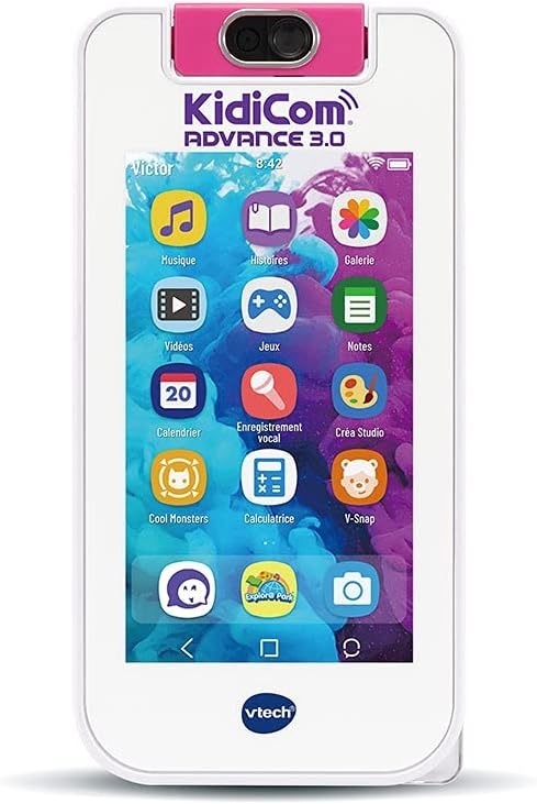 VTech KidiCom Advance 3.0 Roze - Interactieve Smartphone voor Kinderen