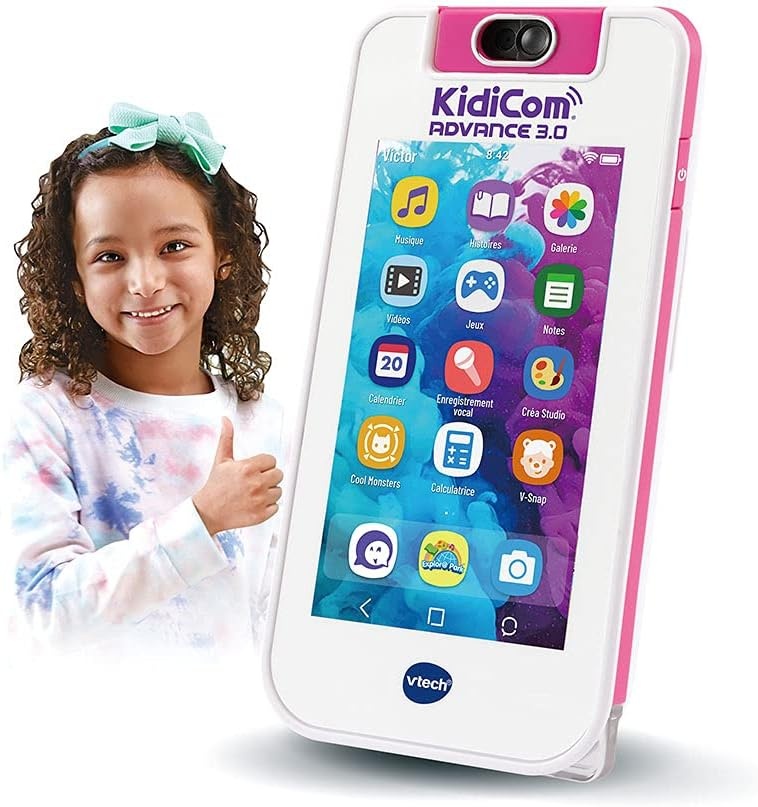 VTech KidiCom Advance 3.0 Roze - Interactieve Smartphone voor Kinderen