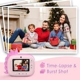 Kindercamera Instant Print Roze | 60% Korting | 32GB | 12 MP