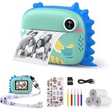 HiMont Roze Kindercamera met Instant Print en 32GB Geheugenkaart
