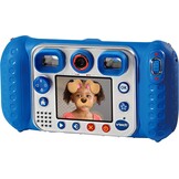 Vtech 80-520094 80-520094-KidiZoom Duo DX incl. draagtas blauw kindercamera