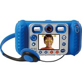 Vtech 80-520094 80-520094-KidiZoom Duo DX incl. draagtas blauw kindercamera