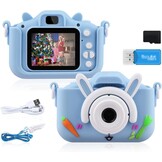 GREPRO Digitale Kinderen Camera met 32GB SD-kaart - Blauw