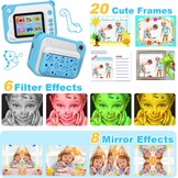Uleway kids print camera
