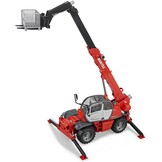 Bruder - Manitou Telescop forklift (BR2129), Multicoloured, 02129 | 1:16 Scale Construction Farm Farm Toy Forklift