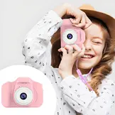 Retoo Mini Digitale Kinder Camera HD 1080P met 2 inch scherm Roze