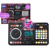 VTech Kidi DJ Mix — 10-in-1 DJ-mixer met lanceerplatform, jogwheel en veel effecten voor het bewerken van muziek — Voor kinderen van 6-12 jaar