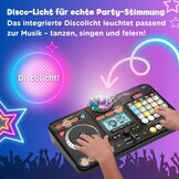 VTech Kidi DJ Mix — 10-in-1 DJ-mixer met lanceerplatform, jogwheel en veel effecten voor het bewerken van muziek — Voor kinderen van 6-12 jaar