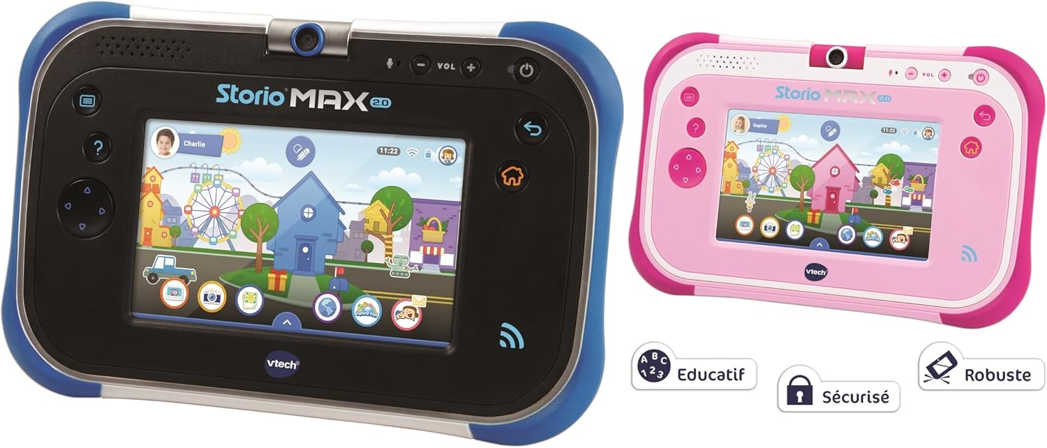 VTech - 108805 - Tablet Storio Max 2.0 - 5 inch - blue