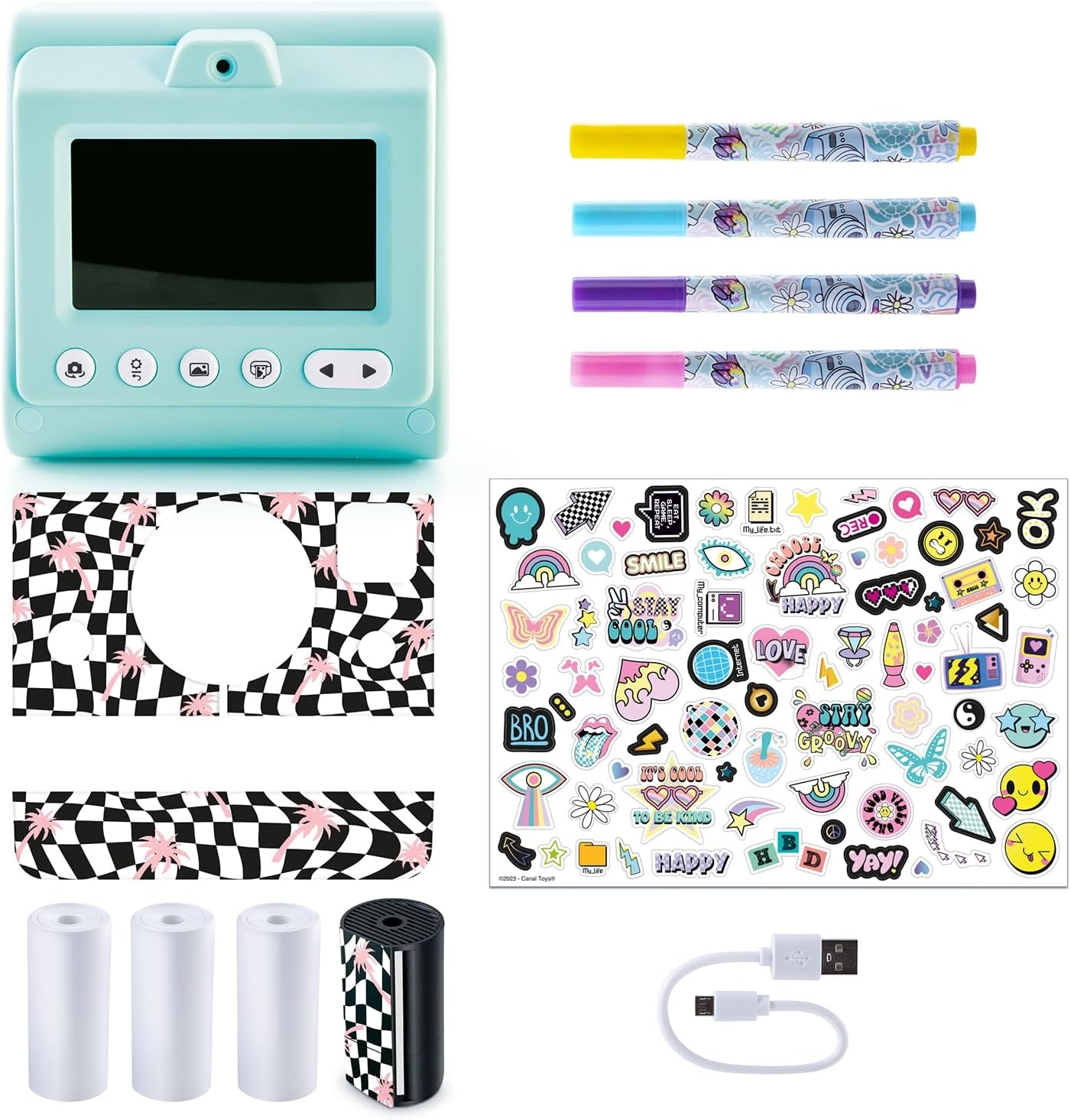 Canal Toys Photo Creator Instant Camera - Zwart