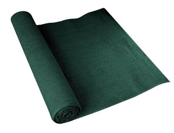 Zichtbreeknet Schaduwnet 90% UV-bestendig 1,5x25 m groen | 135 g/m² polypropyleen met versterkte randen