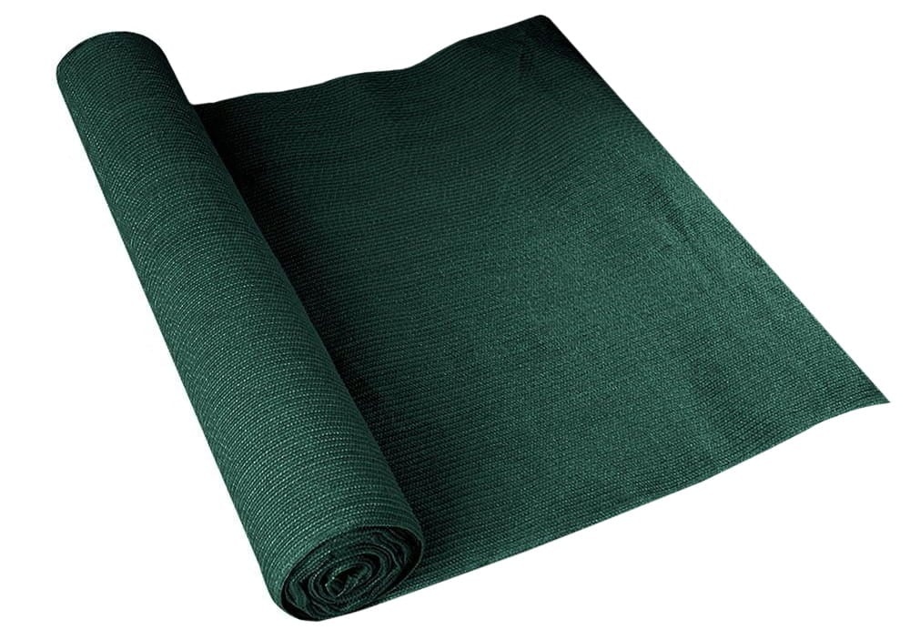 Zichtbreeknet Schaduwnet 90% UV-bestendig 1,5x25 m groen | 135 g/m² polypropyleen met versterkte randen