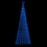 vidaXL LED Kerstboom Blauw 300 cm met 688 LEDs - 62% Korting