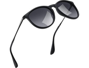 Dames Zonnebril Rond Gepolariseerd UV400 Retro - 79% Korting
