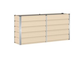 Plantenbak Ivoor Staal 160x40x75cm | -51% Korting