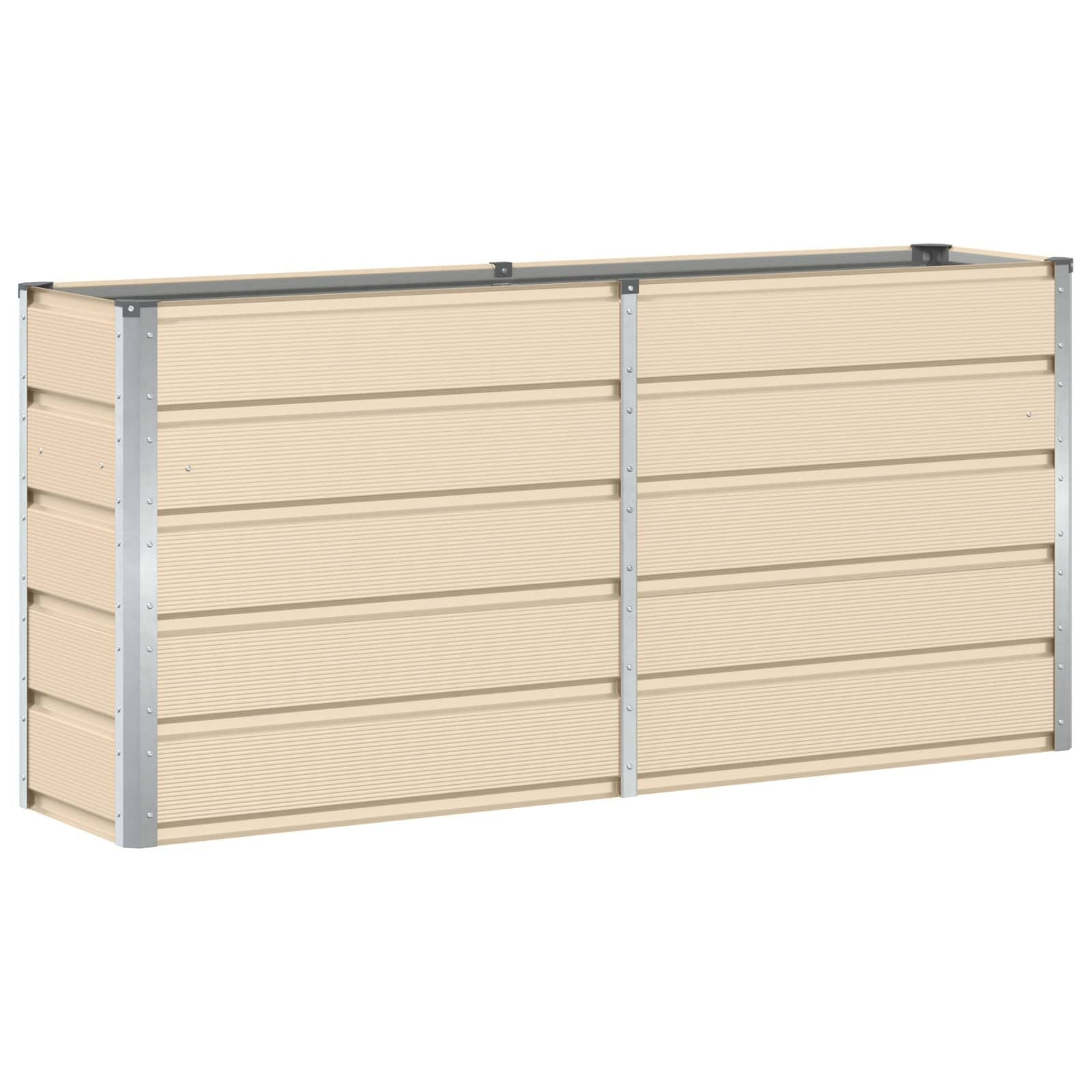 Plantenbak Ivoor Staal 160x40x75cm | -51% Korting