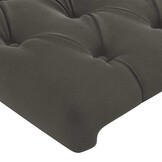Hoofdbord Donkergrijs Fluweel 100x7x78/88 cm - 77% Korting!