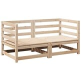 Loungeset Grenenhout (2-delig) - 61% Korting!