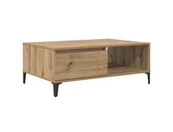 vidaXL Salontafel Eikenkleurig Bewerkt Hout 62% Korting