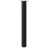 vidaXL Bartafelpoten Staal Zwart (4 stuks, 90-92 cm) - 34% Korting