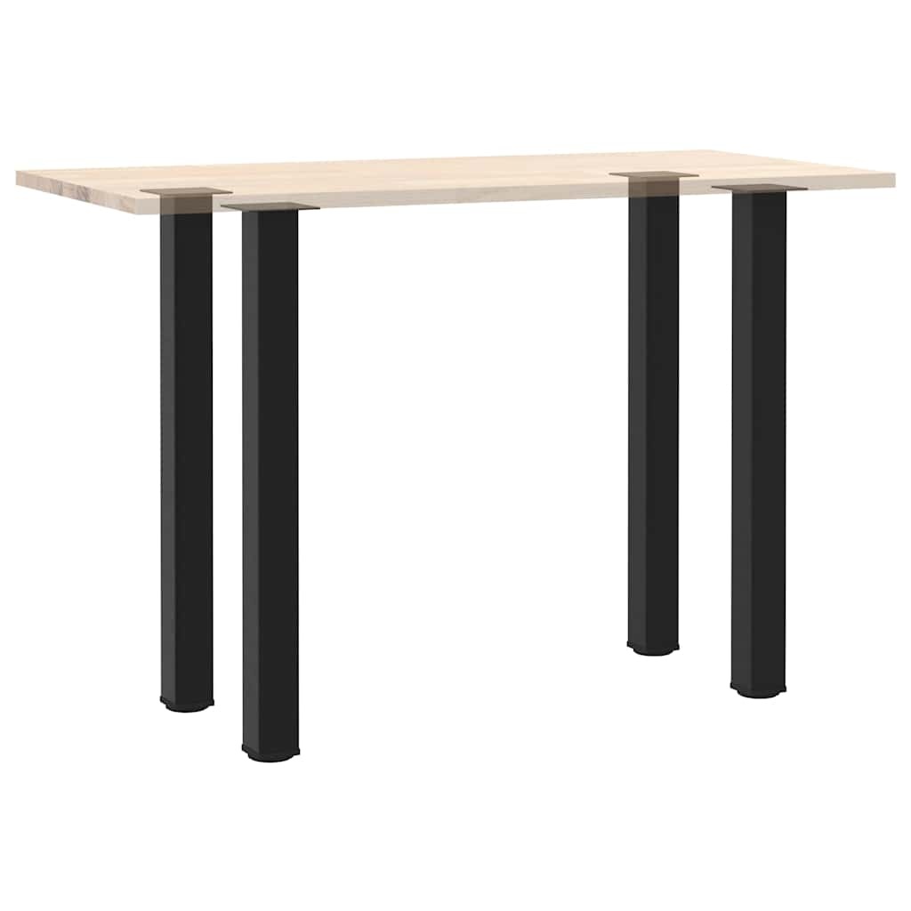 vidaXL Bartafelpoten Staal Zwart (4 stuks, 90-92 cm) - 34% Korting