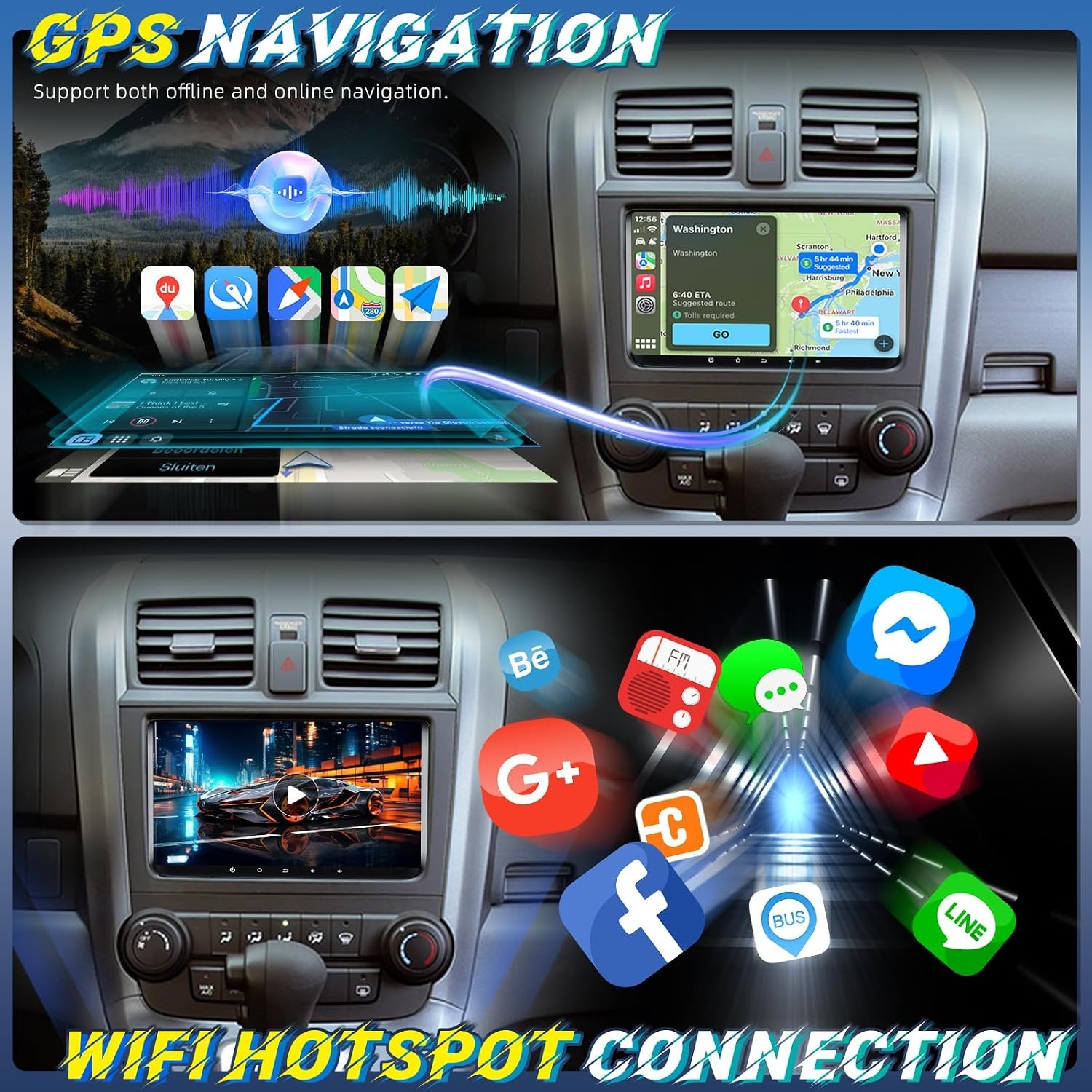 Android Autoradio 15 2G/64G VW, Seat, Skoda - 9" - 30% Korting