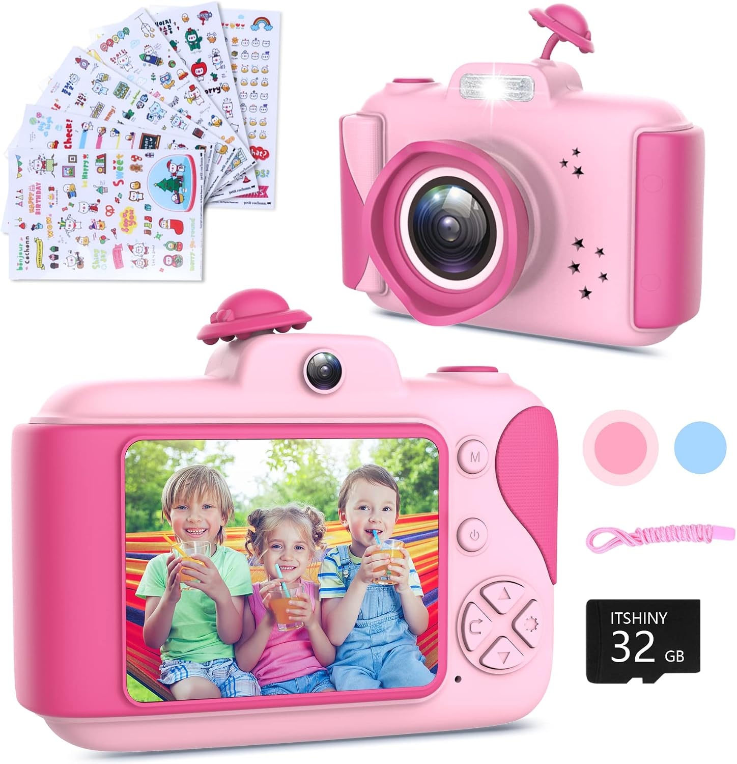 Digitale Kinder Camera 12MP 1080P met 32GB SD | 34% Korting