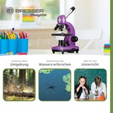 Junior Student Microscoop, tot 1600x, Paars, 34% Korting